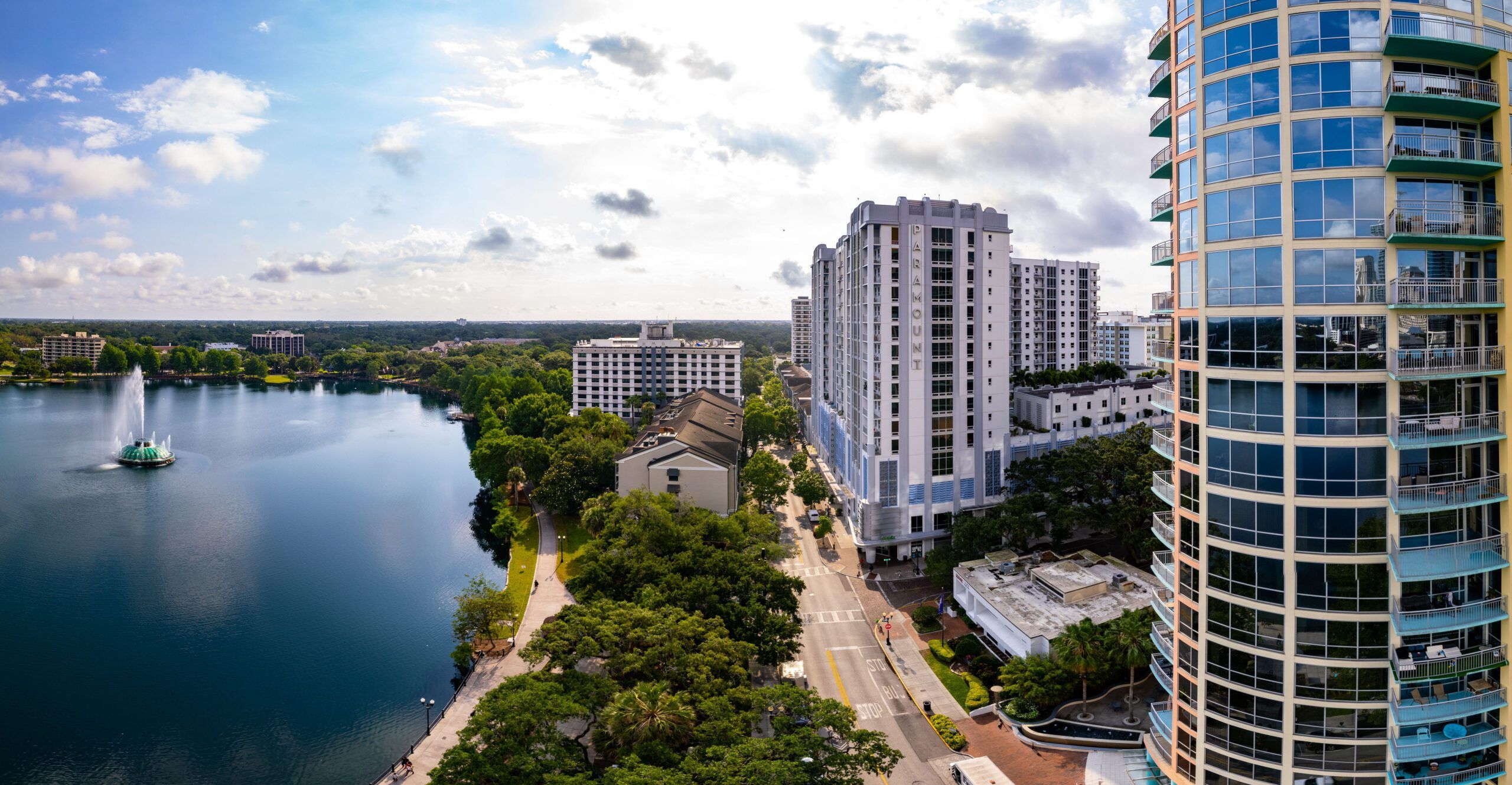 Downtown Orlando Lake Eola Park