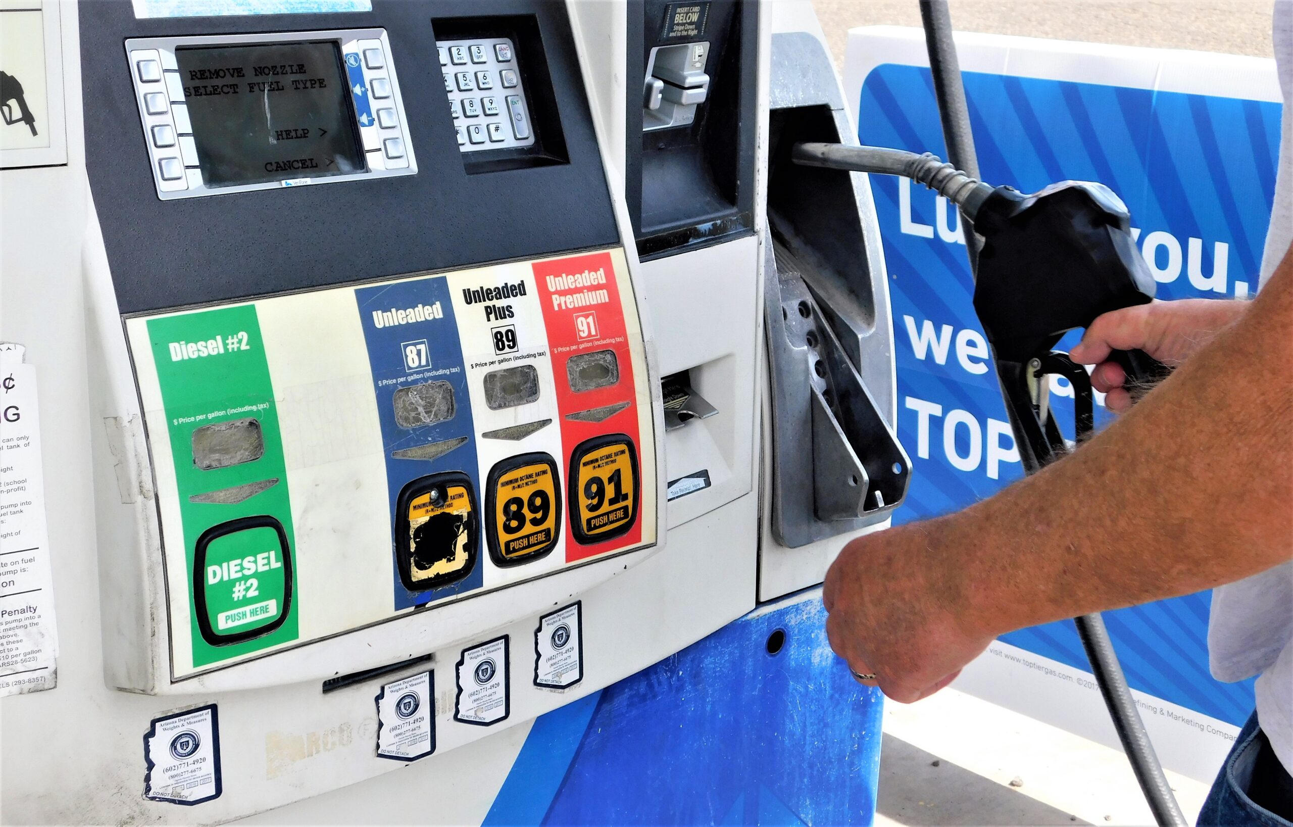 orlando gas pump Orlando gas price